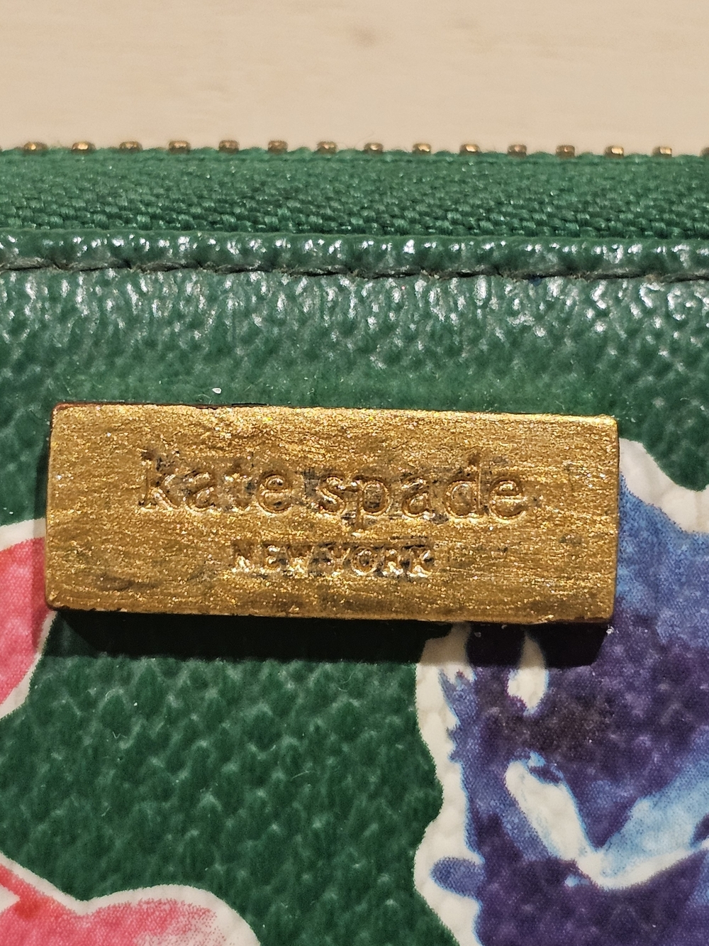 Kate Spade Grant Street Stacy Spring Bloom Continental Wallet W/Wristlet Added - Picture 6 of 10